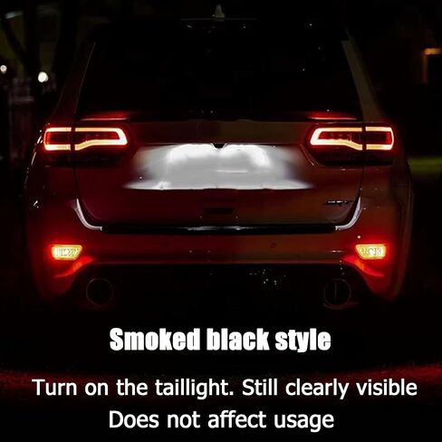STSEV01 Taillight Cover Trim Fit for JEEP Grand Cherokee 2014-2021 Accessories Altitude/Laredo/Limited/Overland/SRT/Summit/Trailhawk,Tail Light Rear Lamp Protective Guards Exterior Decoration in Saudi Arabia