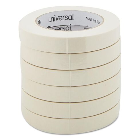 شريط لاصق عالمي UNV51334-51334-6 للأغراض العامة، طول 60 ياردة × عرض 3/4 بوصة (عبوة من 6 قطع) in Kuwait