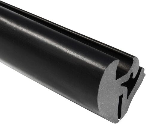 TRIM-LOK - LK1663-100 Trim-Lok EPDM Dense Rubber Window Locking Gasket – Fits 1/4" Glass and 1/8" Panel Edge, 100’ Length – One-Piece Locking System (Inline), Weather Stripping Seal for Stationary Windows or Windshields in Saudi Arabia