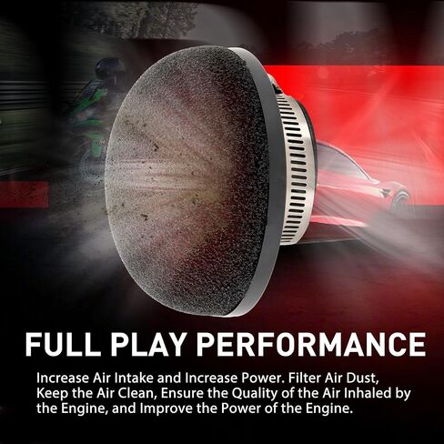 WOOSTAR 38mm Foam Air Filter Cleaner for 50cc 70cc 90cc 110cc 125cc 150cc Dirt Pit Bike ATV 4 Wheeler Quad in Kuwait