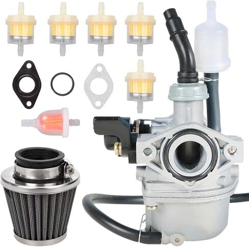 PZ19 كاربوريتر كارب مع فلتر هواء 35 مم وفلتر الوقود 50cc 70cc 80cc 90cc 110cc 125cc بديل للدراجة الترابية ATV in Kuwait