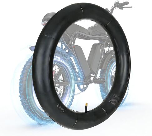 20x4.0 Fat Tire Inner Tube for Ridstar Q20 Series & Super73 S R Z Series, Heavy Duty Butyl Rubber E-Bike Replacement Tube, 1 Pack in Saudi Arabia