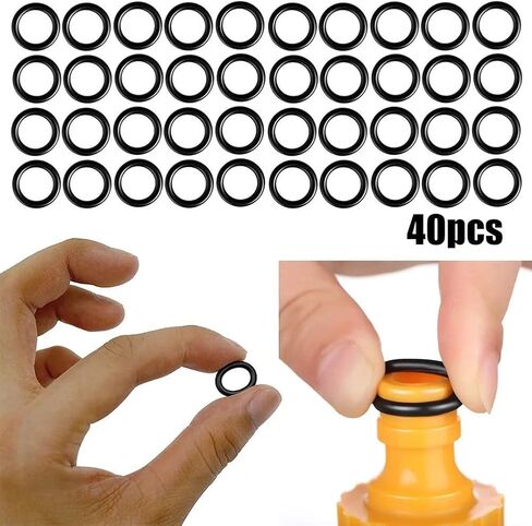 40Pcs 3/8 O-Rings For Pressure Washer Hose Quick Disconnect O-Ring Gasket Sealing Ring O Rings Rubber Kit Set in Kuwait
