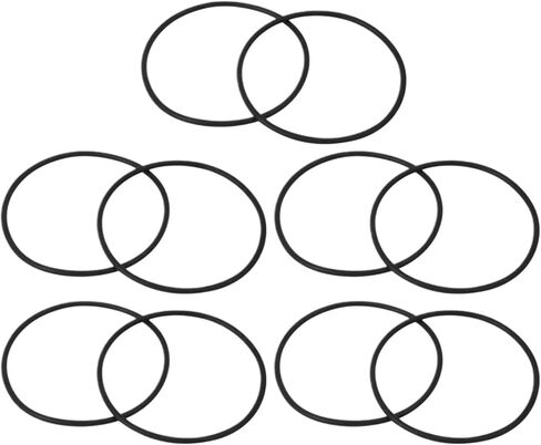 10Pcs Water Filters Seals Gaskets Replacement Rubber O-Rings Washer Leak-Proof Seal Universal for 10 Inch in Kuwait