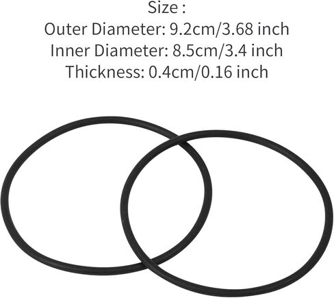 10Pcs Water Filters Seals Gaskets Replacement Rubber O-Rings Washer Leak-Proof Seal Universal for 10 Inch in Kuwait