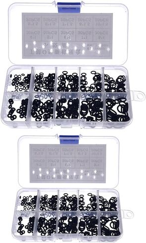 1 Box O-Ring Gasket Sealing Ring O Rings Rubber repair Kit Set Faucet Valve Waterproof Machine Oil-resistant(Large box) in Kuwait
