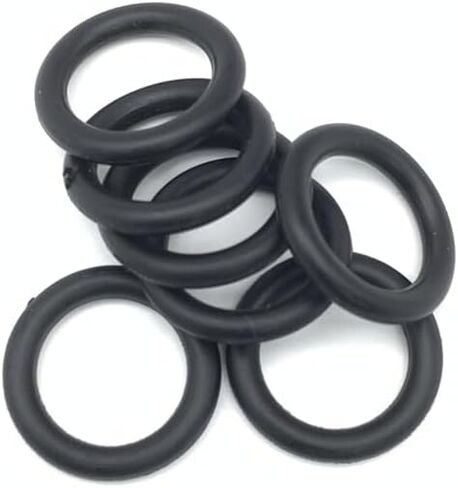 50pcs Black O Ring Gasket CS 1.2mm OD 5mm ~ 48mm NBR Automobile Nitrile Rubber Round Type Corrosion Oil Resistant Seal Washer(OD 27mm CS 1.2mm) in Kuwait