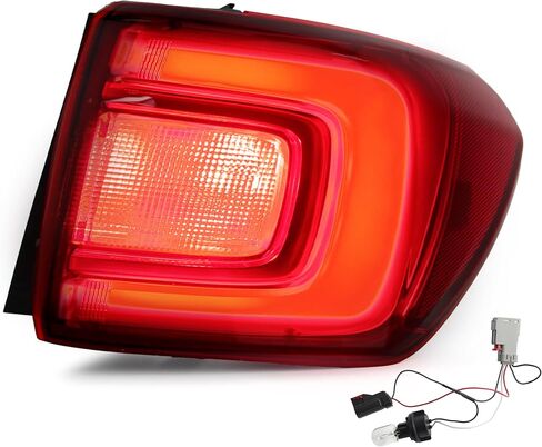 مصابيح خلفية LED متوافقة مع GMC Acadia SL SLE SLT Denali 2020 2021 2022 2023 مصابيح خلفية من الكروم جانب السائق الأيسر، OEM: GM2800316 84817347 in Kuwait