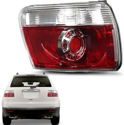مصابيح خلفية LED متوافقة مع GMC Acadia SL SLE SLT Denali 2020 2021 2022 2023 مصابيح خلفية من الكروم جانب السائق الأيسر، OEM: GM2800316 84817347 in Kuwait