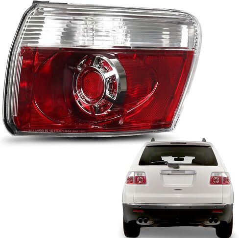 مصابيح خلفية LED متوافقة مع GMC Acadia SL SLE SLT Denali 2020 2021 2022 2023 مصابيح خلفية من الكروم جانب السائق الأيسر، OEM: GM2800316 84817347 in Kuwait