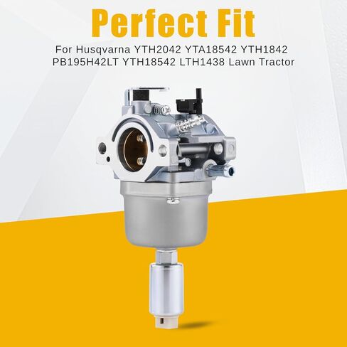 Carburetor for Husqvarna YTH18542 YTA18542 YTH2042 YTH1842 PB195H42LT LTH1438 Carb for Troy Bilt 13WM77KS011 13AN77KG011 17hp 18hp 19hp Engine Lawn Mower Tractor in Saudi Arabia