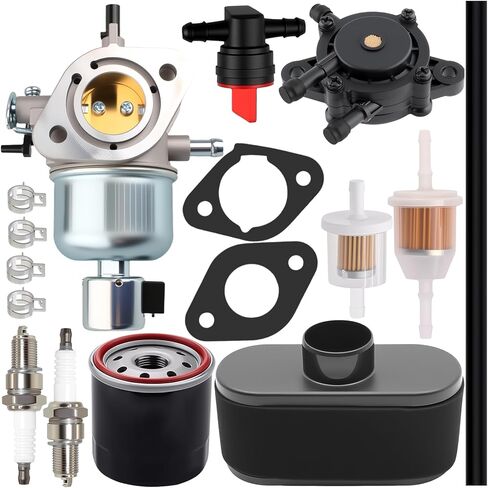 15004-0827 Carburetor Compatible with Kawasaki FS481V FH580V FS541V FR600V FS600V Engines Compatible with John Deere X300 X300R X304 Replacement 15004-0822 15004-7060 15004-7053 15004-0818 15004-0827 in Saudi Arabia