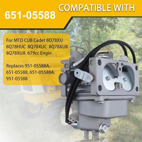 مكربن ​​951-05588A يناسب محرك MTD CUB CADET 679CC 8Q78XUC 8Q78XUB 8Q78XUA 8Q78XU 8Q78HUC in Kuwait