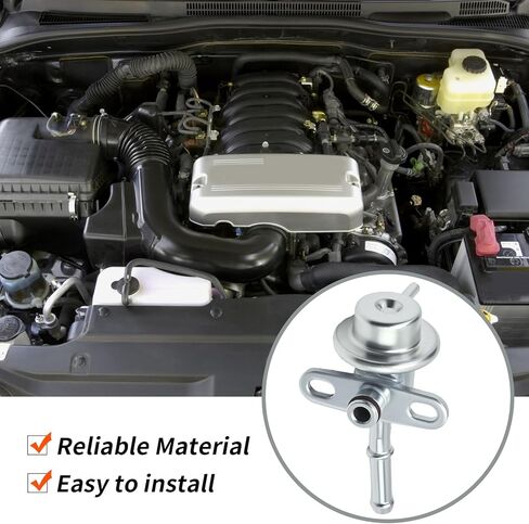 23280-50050 Fuel Injection Pressure Regulator, Replacement for Toyota 4Runner Land Cruiser Sequoia Tundra 1998-2009, Replaces 2328050050 in Saudi Arabia