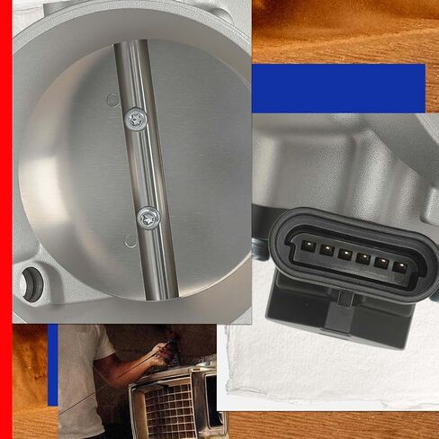 JC Whitney JFBAJCWTHB00050 جسم الخانق - متوافق مع شيفروليه سيلفرادو 2500 HD 2001-2002، سيلفرادو 3500 2001-2002، Express 3500 2001-2002، GMC Sierra 2500 HD 2001-2002 - 7.4L 8.1L in Kuwait