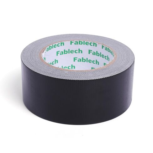 Black Duct Tape Heavy Duty, 9 Mil Thickness, 2 Inch x 30 Yards, Waterproof Strong Adhesive with No Residue, Flexible, Tear by Hand for Indoor Outdoor Repairs, DIY, Industrial & Professional Use in Saudi Arabia