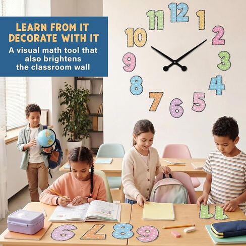 BEAWART Multiplication Chart Posters for Elementary Classroom, Times Table & Skip Counting Math Set, 12 Pcs Composition Notebook Numbers from 1 to 12, Teacher Supplies Must Haves 2026 Bulletin Board in Saudi Arabia