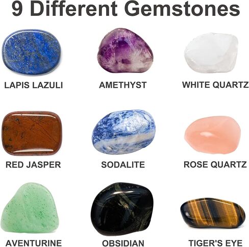 3.6LB Professional Rock Tumbler Kit, 3 Speed Settings & Digital 9-Day Timer, Rough Gemstones, 4 Polishing Grits in Saudi Arabia