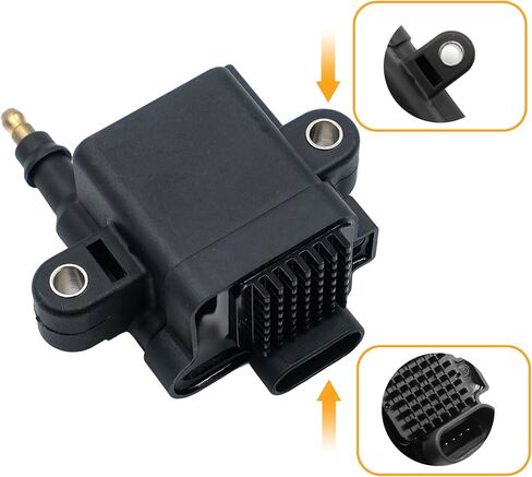 ملف الإشعال لمحركات Mercury Optimax 75 90 115 125 175 200 225 250 HP Pro XS يحل محل 300-8M0077471 300-879984T01 339-879984A1 339-879984T00، HGZ-IC-A0001 in Kuwait