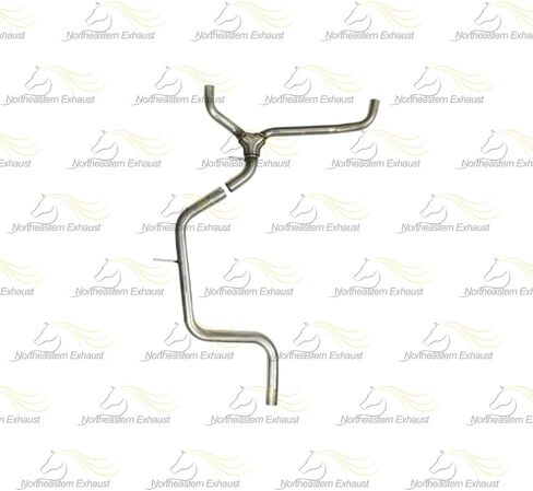 Exhaust Resonator, Y Pipe and Muffler System Kit Compatible with Chevy Impala 06-09 5.3L | Northeastern Exhaust | Includes Clamps, Gasket, Hangers and Bolt Kit | Direct-Fit Replacement in Kuwait
