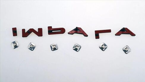 1964 64 Impala Quarter Panel Emblems Car Badge Letters Licensed Replacement for Impala (Chrome) in Kuwait