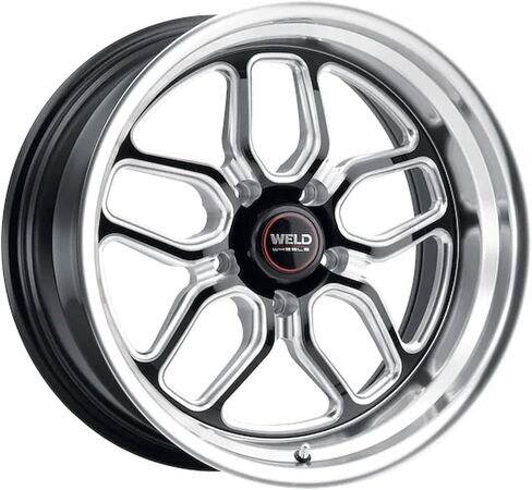 Weld - S107 17X11 Laguna 5X127 ET-44 BS4.25 Gloss Black MIL Dia 78.1 (S10771173425) in Saudi Arabia