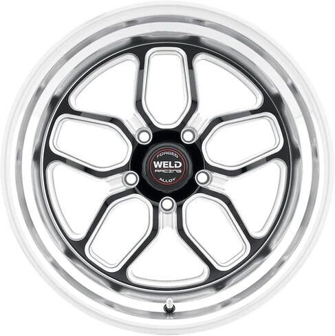 Weld - S107 17X11 Laguna 5X127 ET-44 BS4.25 Gloss Black MIL Dia 78.1 (S10771173425) in Saudi Arabia
