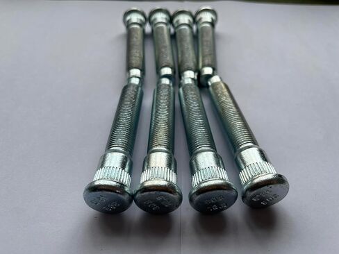 8pcs 9/16-18 Rear Serrated Wheel Lug Stud Bolts 610-303 3.28 in. UHL Replacement for 1985-2004 Ford F-250, 85-97 F-350, 87-04 E-350 Econoline, 00-04 E-450 in Saudi Arabia