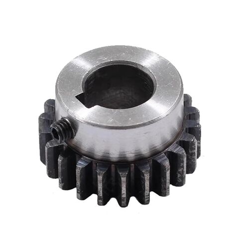 45# Steel 2 Module Step Convex Gear 10 12 13 14 15 16 17 18T Gear Motor Metal Pinion spur Gear Keyway Hole Transmission Parts(2M12Thole8) in Saudi Arabia