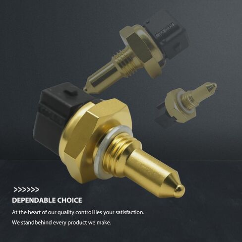 Engine Coolant Temperature Sensor 13621433076 Compatible with BMW 128i 135i 228i 320i 330i 330ci 335i 525i 535i 325ci 325i 325xi X1 X3 X4 X5 X6 Z3 Z4 & More in Saudi Arabia