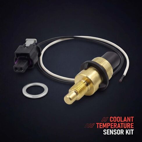 Coolant Temperature Sensor 12650595 Compatible with Cadillac CTS ATS CT5 CT6 XT5 XT6 Buick Lacrosse Regal GMC Acadia Canyon Chevrolet Camaro Colorado Blazer 2016-2021 Replaces TX281 5S16501 in Kuwait