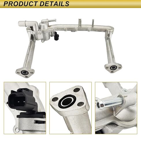 مجموعة ترقية نظام التبريد AJ813565 AJ813909 AJ812132 متوافقة مع محرك Jaguar Land Rover 3.0L V6 2013-2021 فائق الشحن يستبدل # LR092992 LR090630 LR049990 C2Z28536 in Kuwait