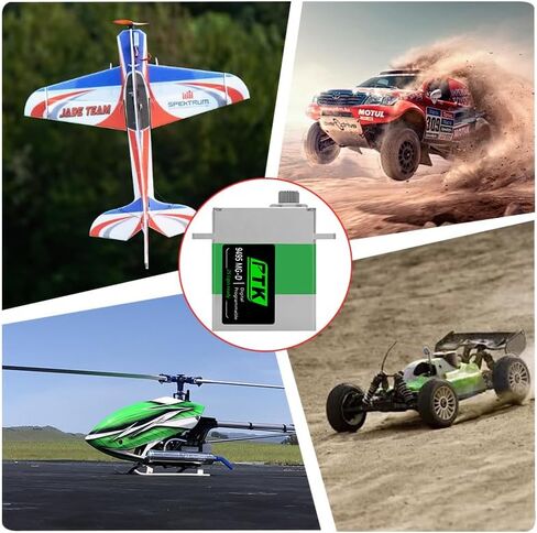 PTK 9495 MG-D Coreless Digital All Metal Servo High Torque High Speed 13 kg Micro Servo RC Upgrade Parts for SCX24 TRX4M TRX4MT 1/18 1/24 Crawler Cars Robots Helicopter Fixed Wing (180°) in Saudi Arabia