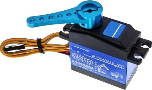 5435LV-180 35kg high Torque Digital servo Suitable for 1:8 1:10 Remote Control car Climbing Machine Aircraft Metal Gearbox(with 35mm arm x1) in Saudi Arabia