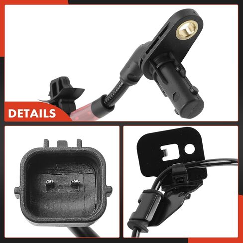 A-Premium Front Right ABS Wheel Speed Sensor Compatible with Kia Stinger 2018 & Genesis G70 2019-2021, AWD - Passenger Side in Kuwait