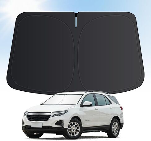 Windshield Sun Shade for Toyota Tundra 2022-2026, Car 4-Layer Front Window Covers Sun Visor Protector, Foldable Blocks UV Rays Sunshade Custom Fit for Toyota Tundra Accessories in Saudi Arabia