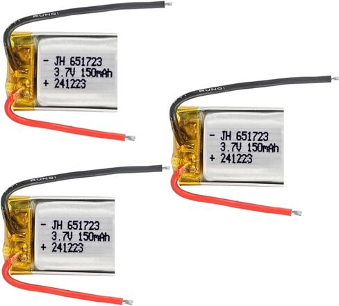 3.7v li-po Battery 150mah 651723 20C Rechargable Batteries for Syma S107 S107G RC Helicopter DIY Project in Saudi Arabia