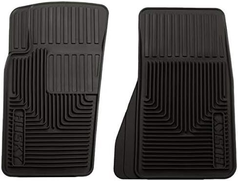 Husky Liners - Heavy Duty Front Floor Mats | 1984-2001 Jeep Cherokee, 1993-2004 Jeep Grand Cherokee, 2007-2009 Jeep Wrangler, Black | 51081 in Saudi Arabia