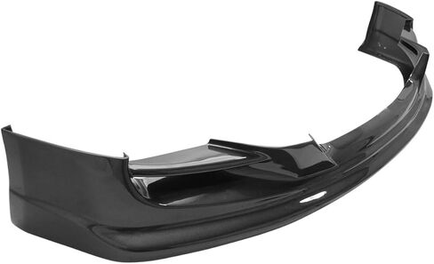 Front Bumper Lip Compatible with 2008-2013 Infiniti G37 Coupe & 2014 Infiniti Q60 Base Coupe/Convertible/Journey, Unpainted Black TS Style PU Lower Chin Spoiler Protector, 1 PC in Kuwait