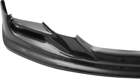 Front Bumper Lip Compatible with 2008-2013 Infiniti G37 Coupe & 2014 Infiniti Q60 Base Coupe/Convertible/Journey, Unpainted Black TS Style PU Lower Chin Spoiler Protector, 1 PC in Kuwait