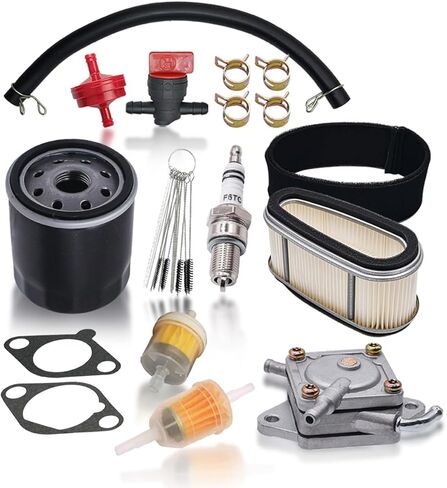 15003-2349 Carburetor Carb kit Fits for Kawasaki FC420V 4 Stroke Engine with Fuel Pump & Air Filter & Oil Filter in Kuwait