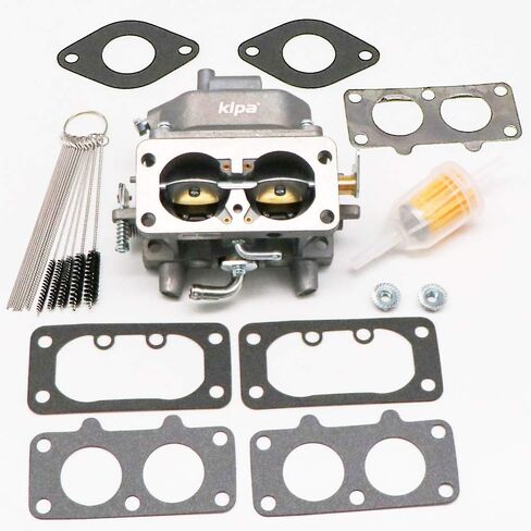 KIPA Carburetor For GX630 GX690 V Twin Cylnder Engines Replace OE Part Number 16100-Z9E-033, With Mounting Gaskets Fuel Filter Carbon Dirt Jet Cleaner Tool Kit in Kuwait