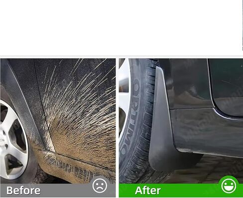 Mud Flaps for Cadillac Escalade 2021-2025 Wheel & Tire Splash Guards No Drilling All-Weather Splash Guards Kits Tire Precision Fit Exterior Accessories in Kuwait