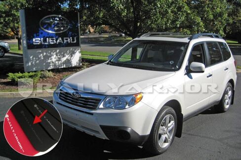 FASTMODZ Rally Armor MF11-UR-BLK/GRY Compatible with 2009+ Subaru Forester UR Black Mud Flap w/Grey Logo in Saudi Arabia