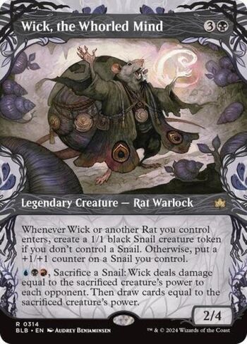 Wick, the Whorled Mind (Showcase) (Bloomburrow) in Kuwait