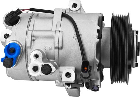97701-D3201 2.0L AC Compressor Assembly w/Clutch Compatible with Hyundai Tucson 2.0L 2017-2018 Air Conditioning AC Compressor 6 Grooves Ac Compressor Kit Replace# 97701D3201 in Saudi Arabia