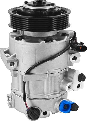 97701-D3201 2.0L AC Compressor Assembly w/Clutch Compatible with Hyundai Tucson 2.0L 2017-2018 Air Conditioning AC Compressor 6 Grooves Ac Compressor Kit Replace# 97701D3201 in Saudi Arabia