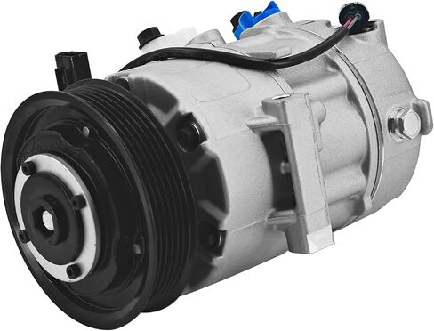 97701-D3201 2.0L AC Compressor Assembly w/Clutch Compatible with Hyundai Tucson 2.0L 2017-2018 Air Conditioning AC Compressor 6 Grooves Ac Compressor Kit Replace# 97701D3201 in Saudi Arabia