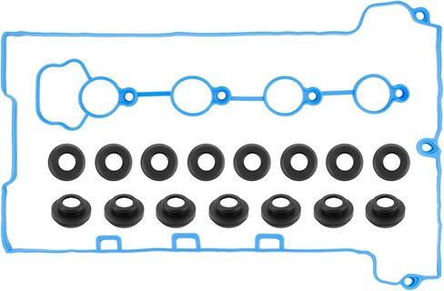 VS50769R Valve Cover Gasket Set Fits for 2006-2010 Saturn Vue Sky Ion Aura Pontiac Solstice G6 G5, 2006-2012 Chevrolet Malibu HHR Cobalt, 1.8L 2.2L 2.4L, Replace 12598014 483780 151073801 in Kuwait