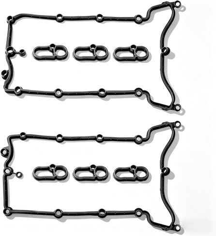 Sorello Engine Valve Cover Gasket Set Fit for Jaguar F-Type F-Pace XF XE XJ 3.0L, for Land Rover Discovery LR4 Range Rover Sport 3.0L V6-Gas, Replace AJ813020 AJ813023, C2D3527, LR041869 in Saudi Arabia